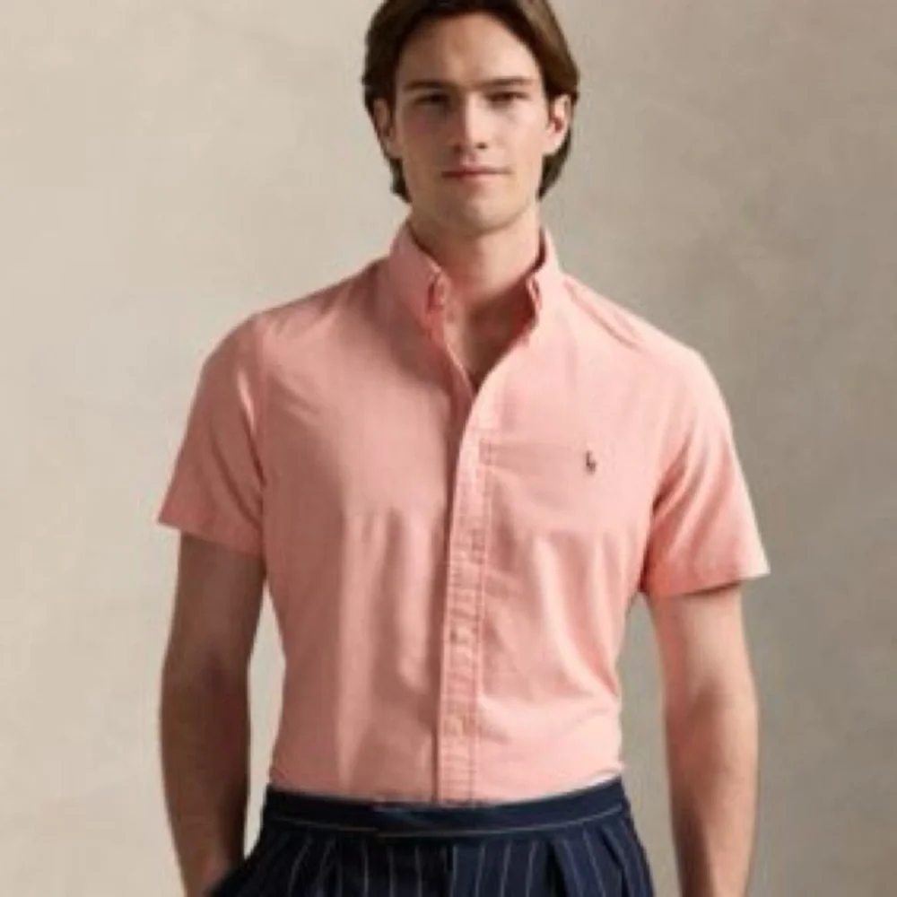 Polo Ralph Lauren Classic Fit Oxford Short Sleeve Button Down Shirt